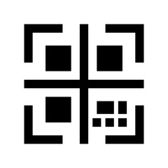 qrcode solid icon