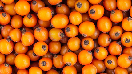 Sea buckthorn berries, Top view of fresh sea buckthorn berries, Sea buckthorn berries background, Immune system boost, Immune-boosting foods, Healthy eating