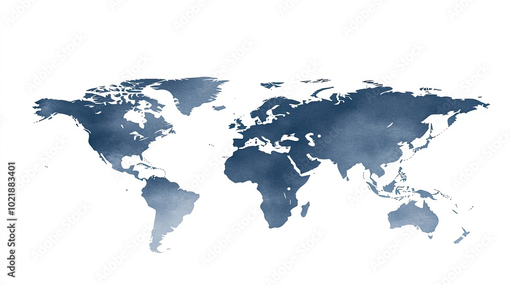 Poster the design features an abstract world map with intricate details, showcasing global network connecti