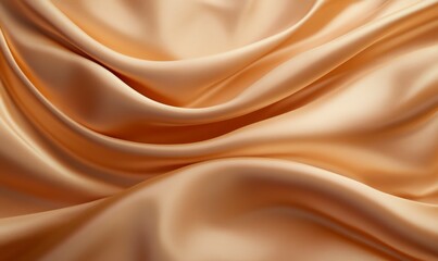Obraz premium Gradient from warm beige to rich caramel, with a smooth, inviting texture that feels cozy and comforting, perfect for autumn or winter themes