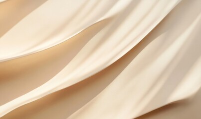 Fototapeta premium Light beige background for product presentation with a light and shadows pattern on it