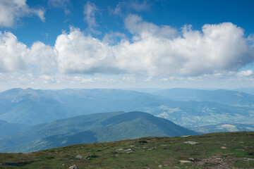 landscape with clouds