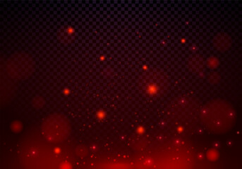 Red Sparks, Fire Or Fireflys