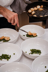 scallop dinner