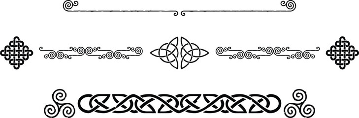 Celtic Borders and Headers Set