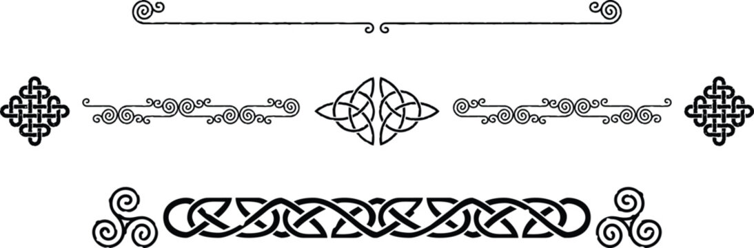 Celtic Borders and Headers Set