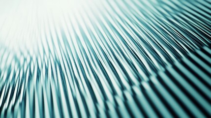 Obraz premium Abstract close-up of textured metallic surface with wavy patterns and reflections.