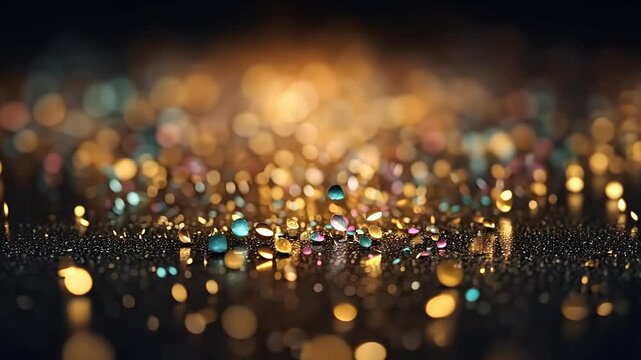 Glittering Sparkle Background
