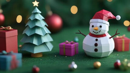 Holiday-themed 3D Printed Decorations