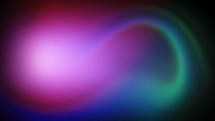 A captivating abstract gradient featuring smooth blends of pink, purple, green, and blue hues. The grainy texture makes it perfect for vertical digital backgrounds and wallpapers