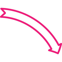 Attractive And Decorative Pointing Arrow Icon Element