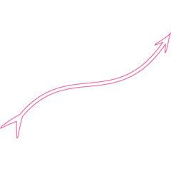 Attractive And Decorative Pointing Arrow Icon Element