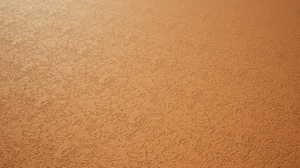 Concept or conceptual solid brown background of rough cast coating texture floor as a modern pattern layout. A 3d illustration metaphor for construction, architecture, urban and interior design © high_resolution