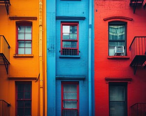 Fototapeta premium Urban Photography Class, vibrant colors, dynamic scenes, city backdrop, photography