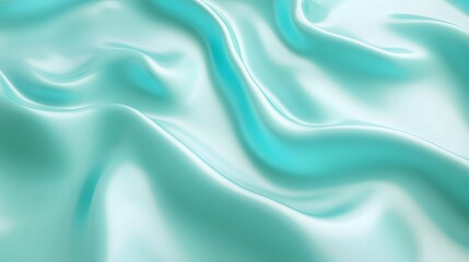 Fototapeta premium 3. **Imagine a smooth and versatile turquoise light background perfect for presentation purposes. The gentle hue should evoke a sense of tranquility and professionalism, providing an unobtrusive