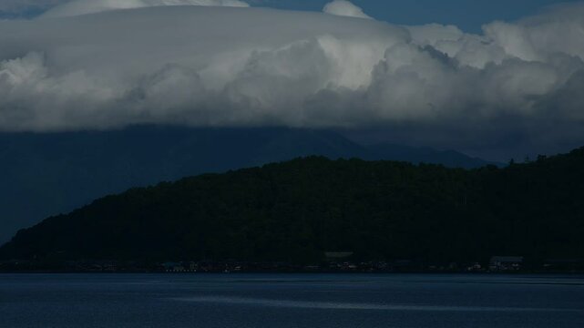 真夏の沖島 （滋賀県近江八幡市, 2024年8月）
