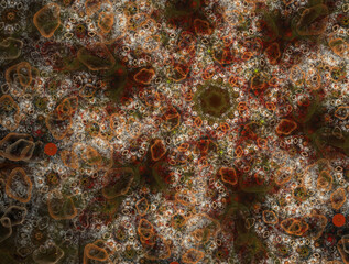 Imaginatory fractal abstract background Image
