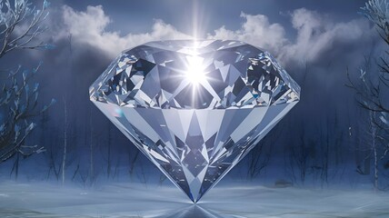 diamond heart in the sky