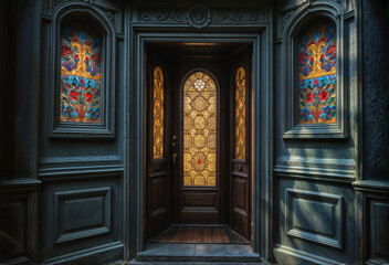 Obraz premium door