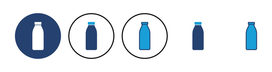 Bottle icon vector. bottle vector icon