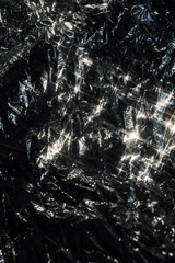 starry silver tinsel background