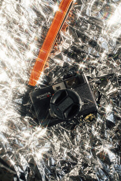 konica auto s3 analog camera