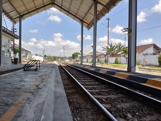 The Railway Track at Rogojampi Station