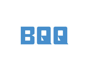 BQQ logo design vector template. BQQ