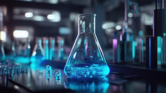 lab chemistry or science research and development concept.