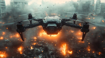 Drone Warfare as an Aerial Machines of Destruction