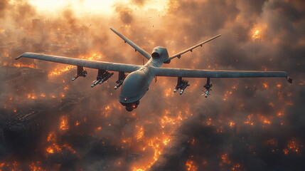 Drone Warfare as an Aerial Machines of Destruction