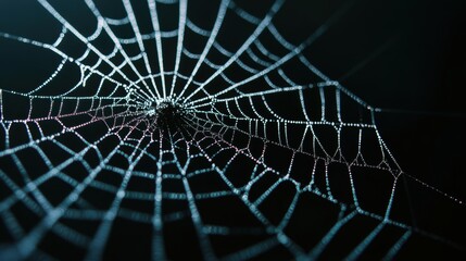 Fototapeta premium Spider web. Halloween decoration element.