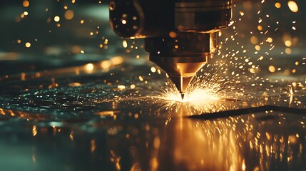 Laser Cutting Machine in Action