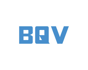 BQV Logo design vector template. BQV