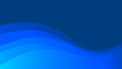 modern blue waves gradient background