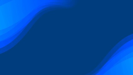 abstract blue waves gradient background