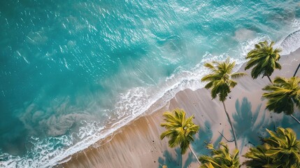 Beautiful Beach Background - a captivating and serene visual. The beautiful beach backdrop creates an enchanting and relaxing scene