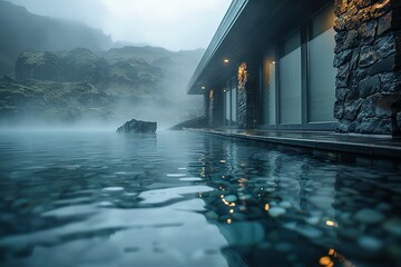 high-tech adventure park iceland visitors volcanoes glaciers springs hot nature experiences ai-enhanced water free v space text job bathing id travel pool steam geothermal spa thermal lake outdoor