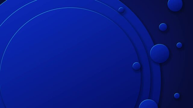 Dark blue geometric background animation, abstract background suitable for bumpers, motion graphics, openings, and animated explainers.