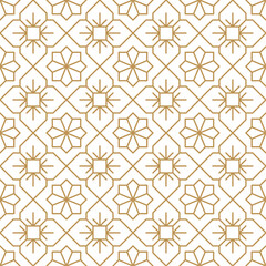 seamless pattern of gold flowers on a gold background.