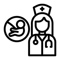 Obstetrician icon