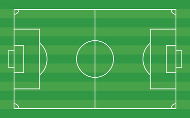 football field vector design illustration