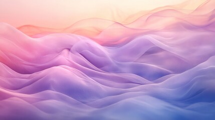 Fototapeta premium Soft Colorful Waves in Abstract Background