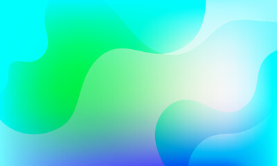 Abstract background with liquid shapes