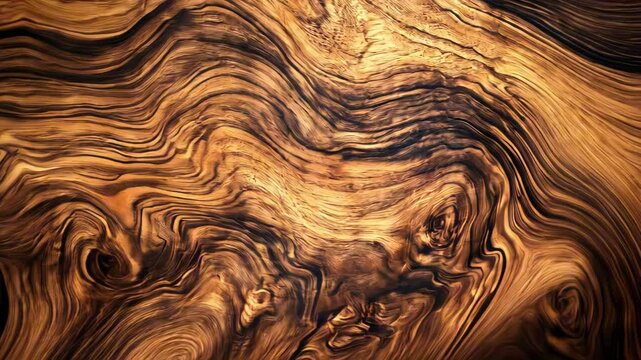 A close-up of intricate wood grain patterns showcasing natural textures and colors.