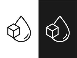 Obraz premium sugar blood icon