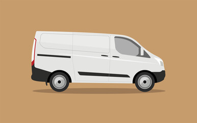 car van flat design © Amir