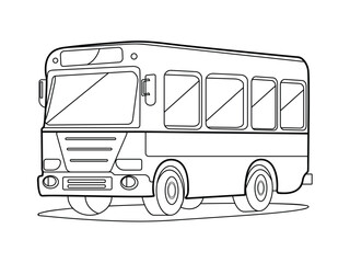 drawing bus image 