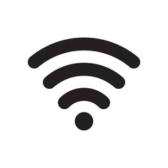 wifi signal symbol logo simple