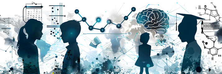 Theoretical Representation of IQ Development Through Education Over Life Span